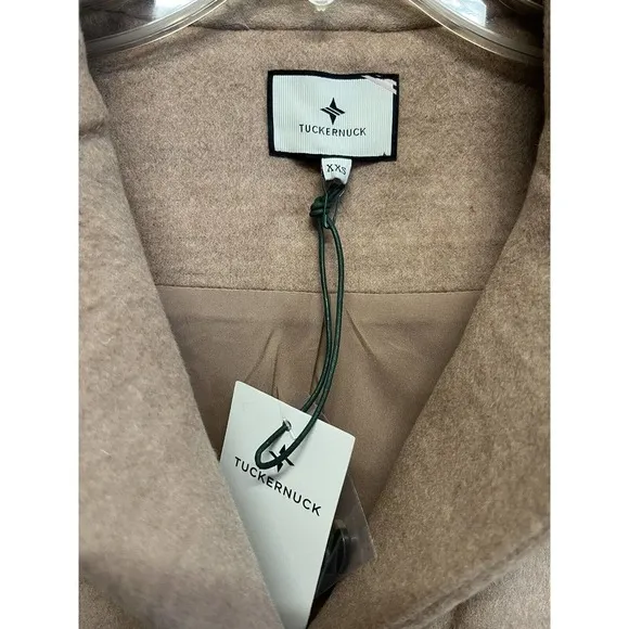 Tuckernuck Camel Emerson Wool Blend Equestrian Popover Jacket Size XXS NEW