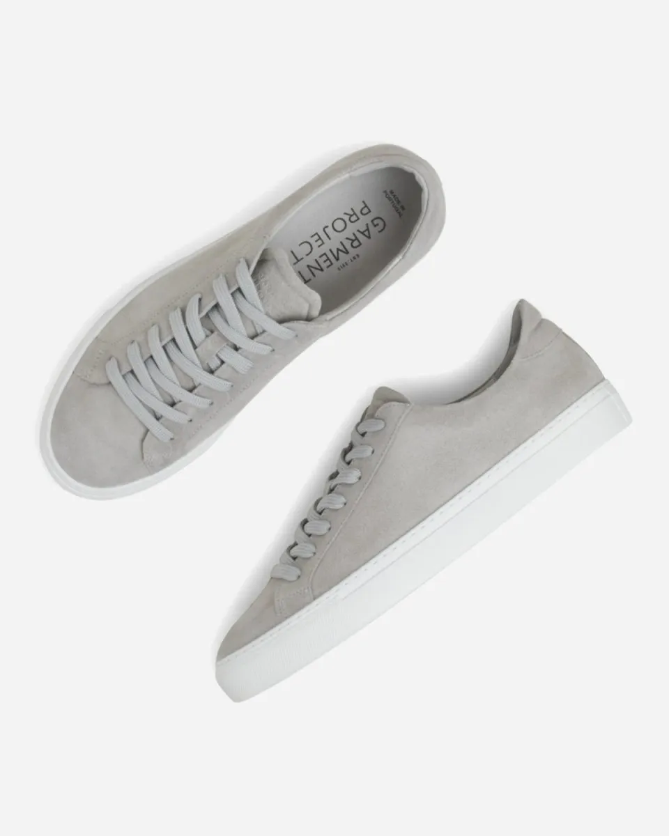 Type - Light Grey Suede