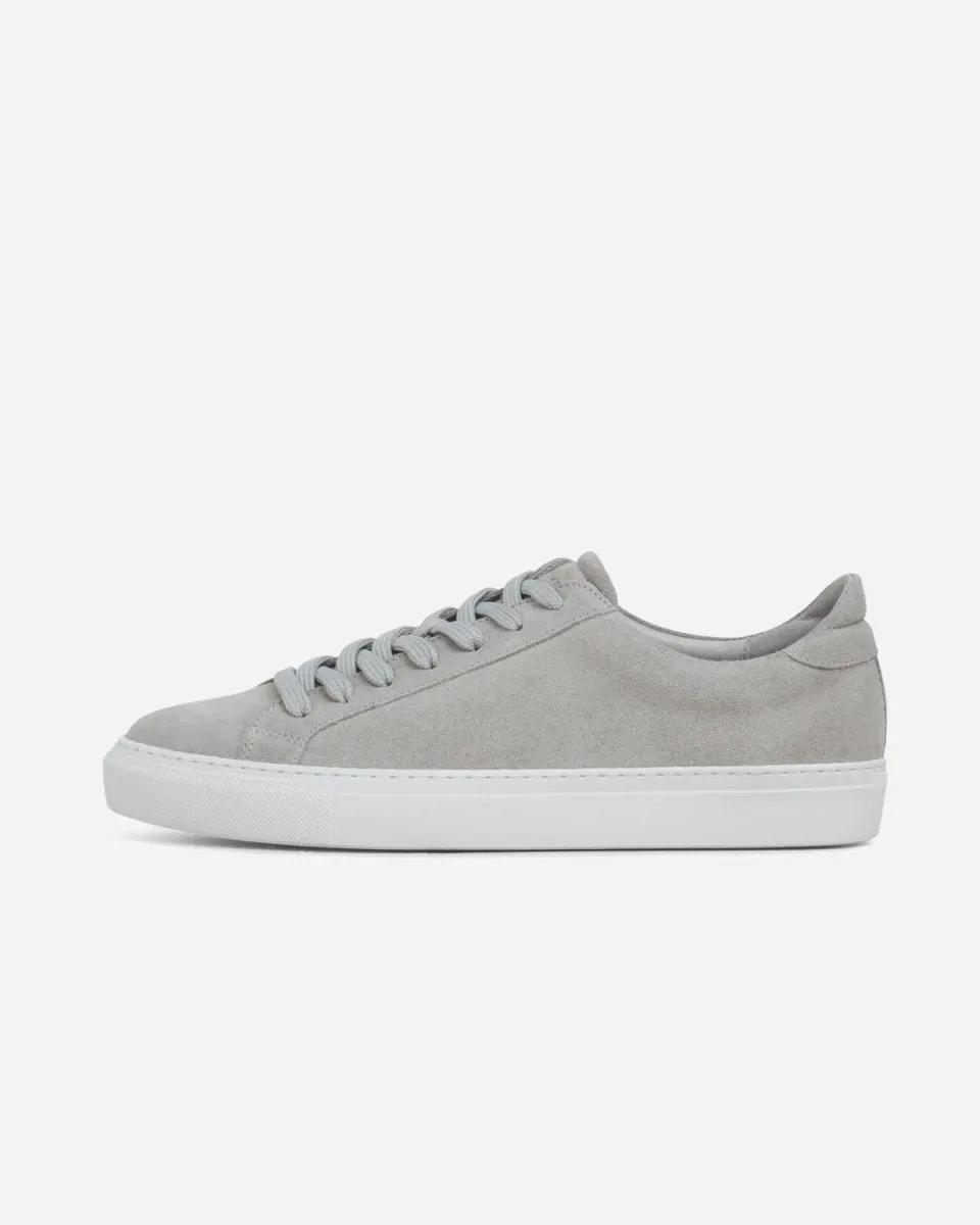 Type - Light Grey Suede