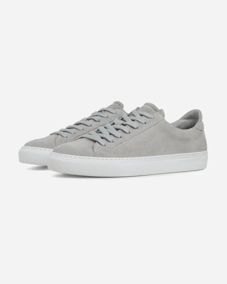 Type - Light Grey Suede