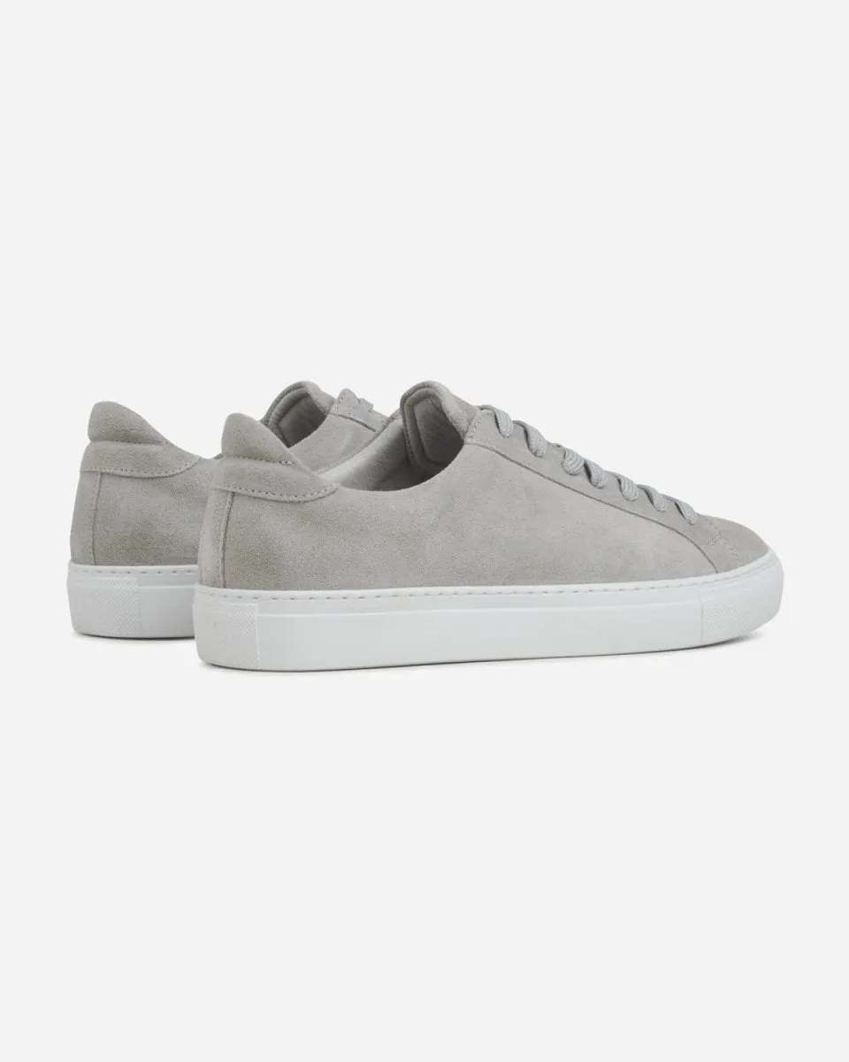 Type - Light Grey Suede