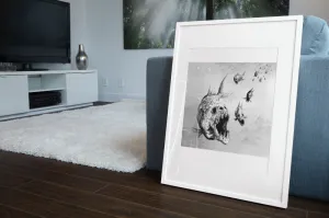 Undead Pirahna Gallery Canvas Art Print