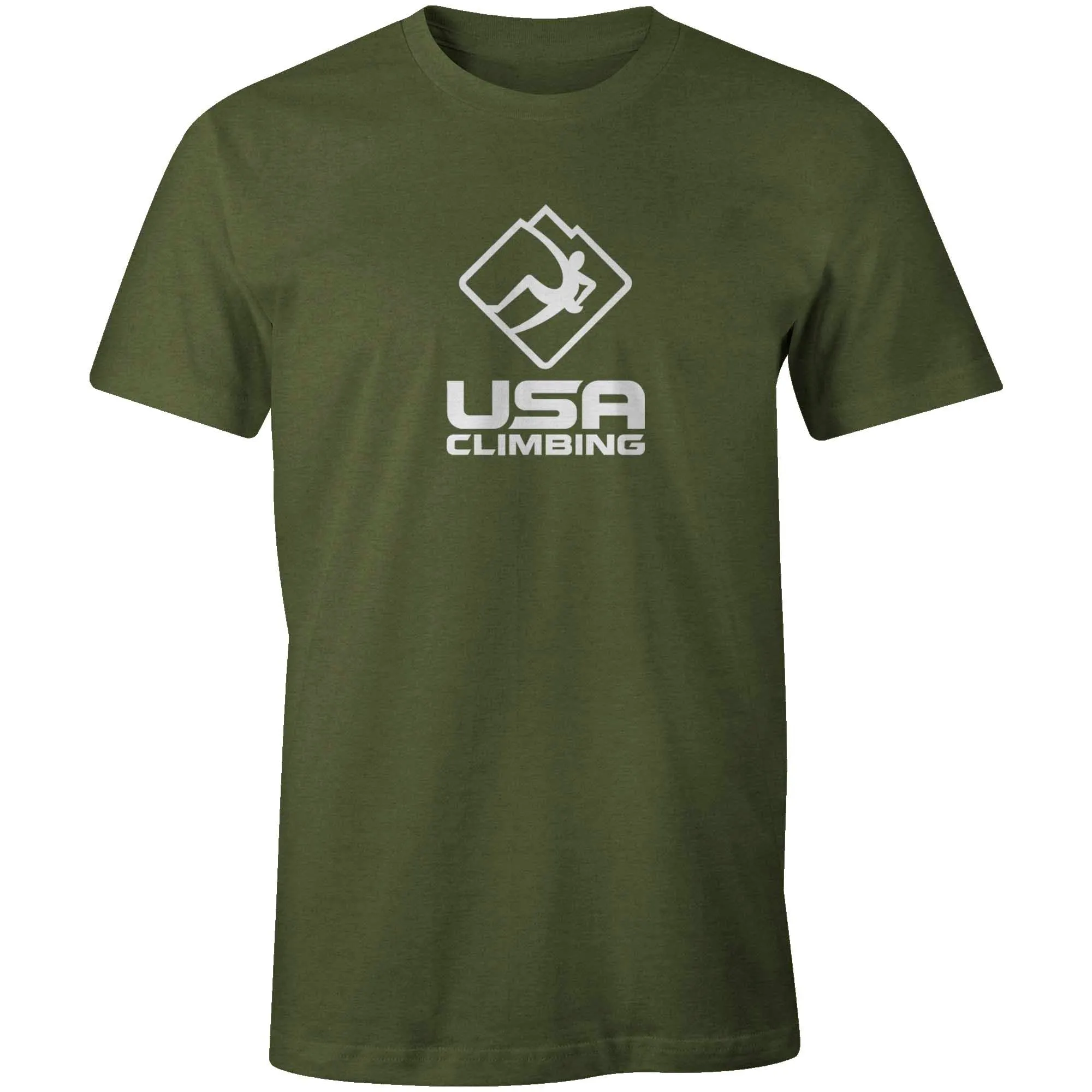 USA Climbing BW Logo Tee - Men's