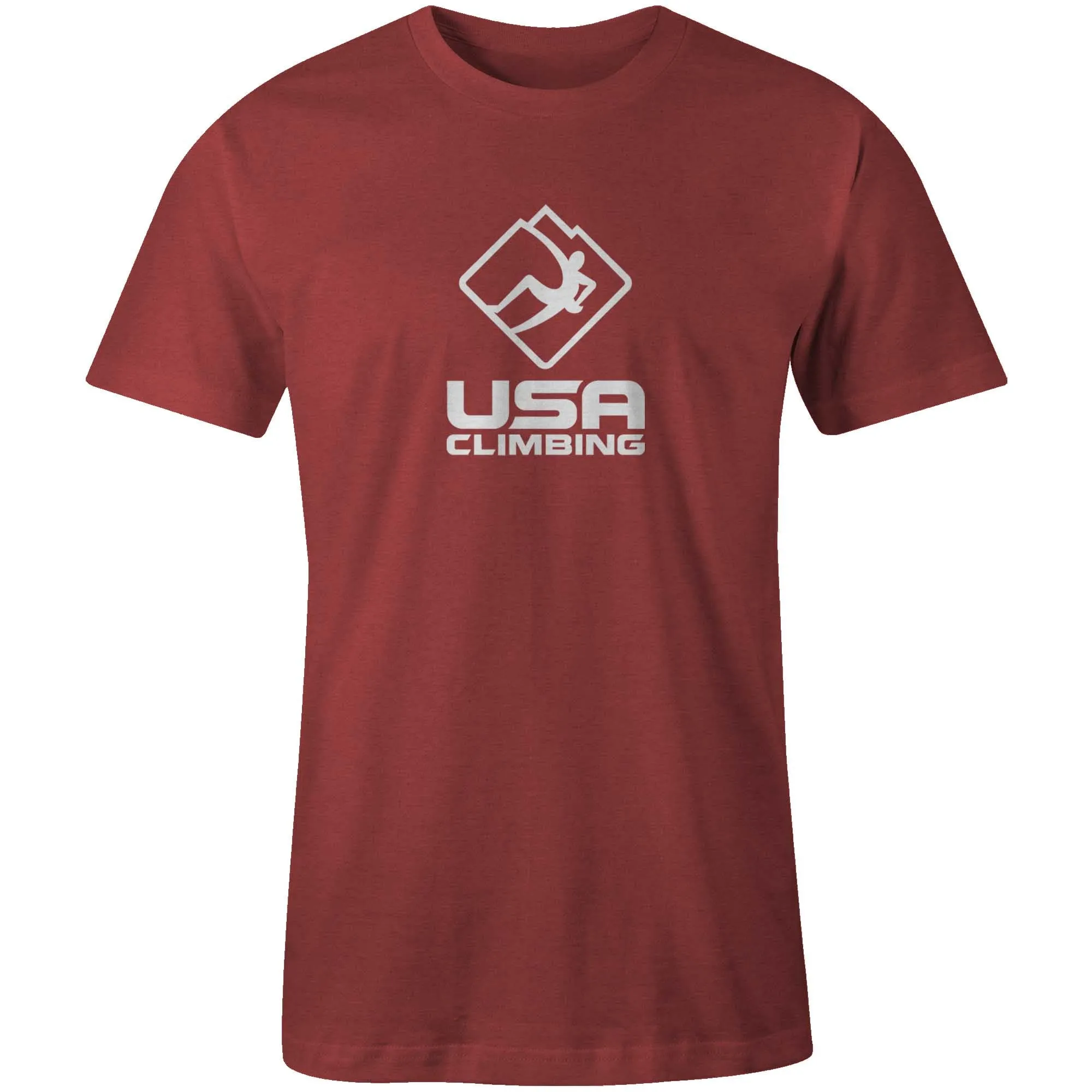USA Climbing BW Logo Tee - Men's