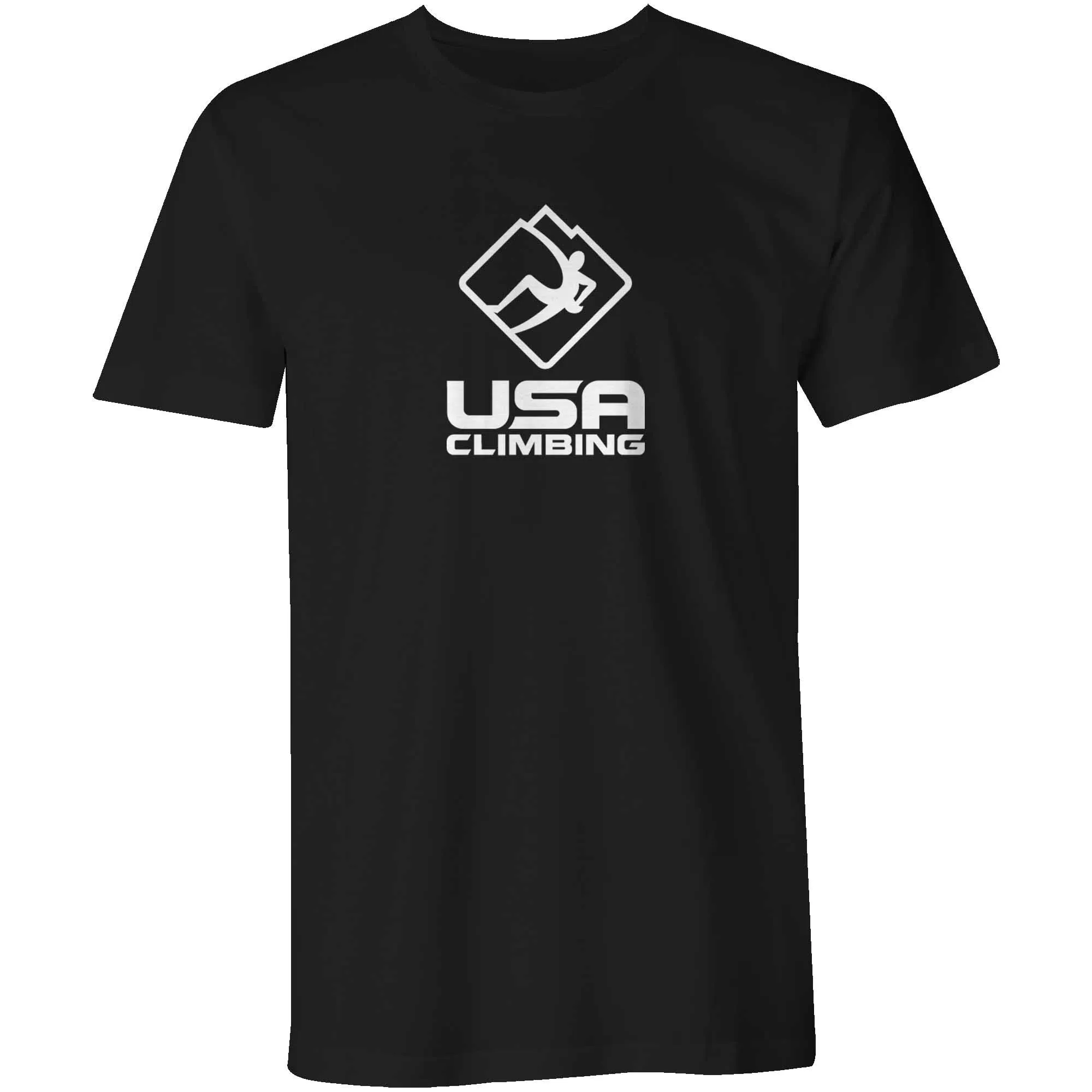 USA Climbing BW Logo Tee - Men's
