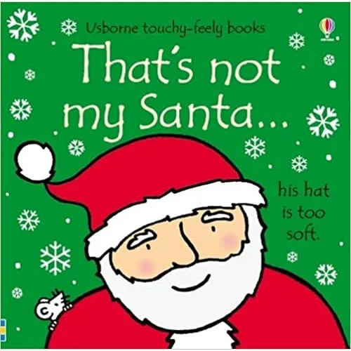Usborne Touchy-Feely Thats not My Christmas Collection 4 Books Set (Christmas Fairy, Robin, Elf & Angel)