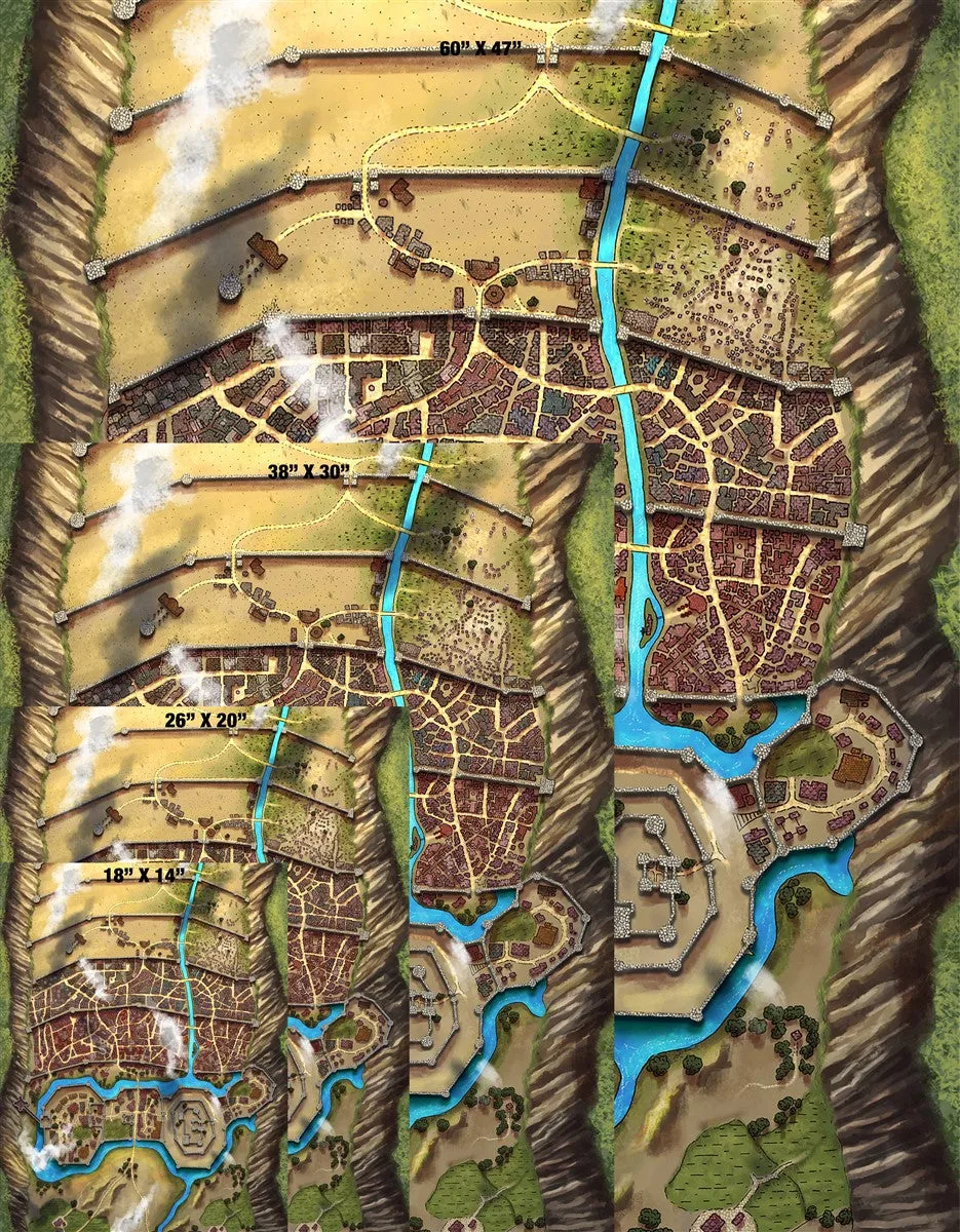 Vaatmery City Fantasy Map