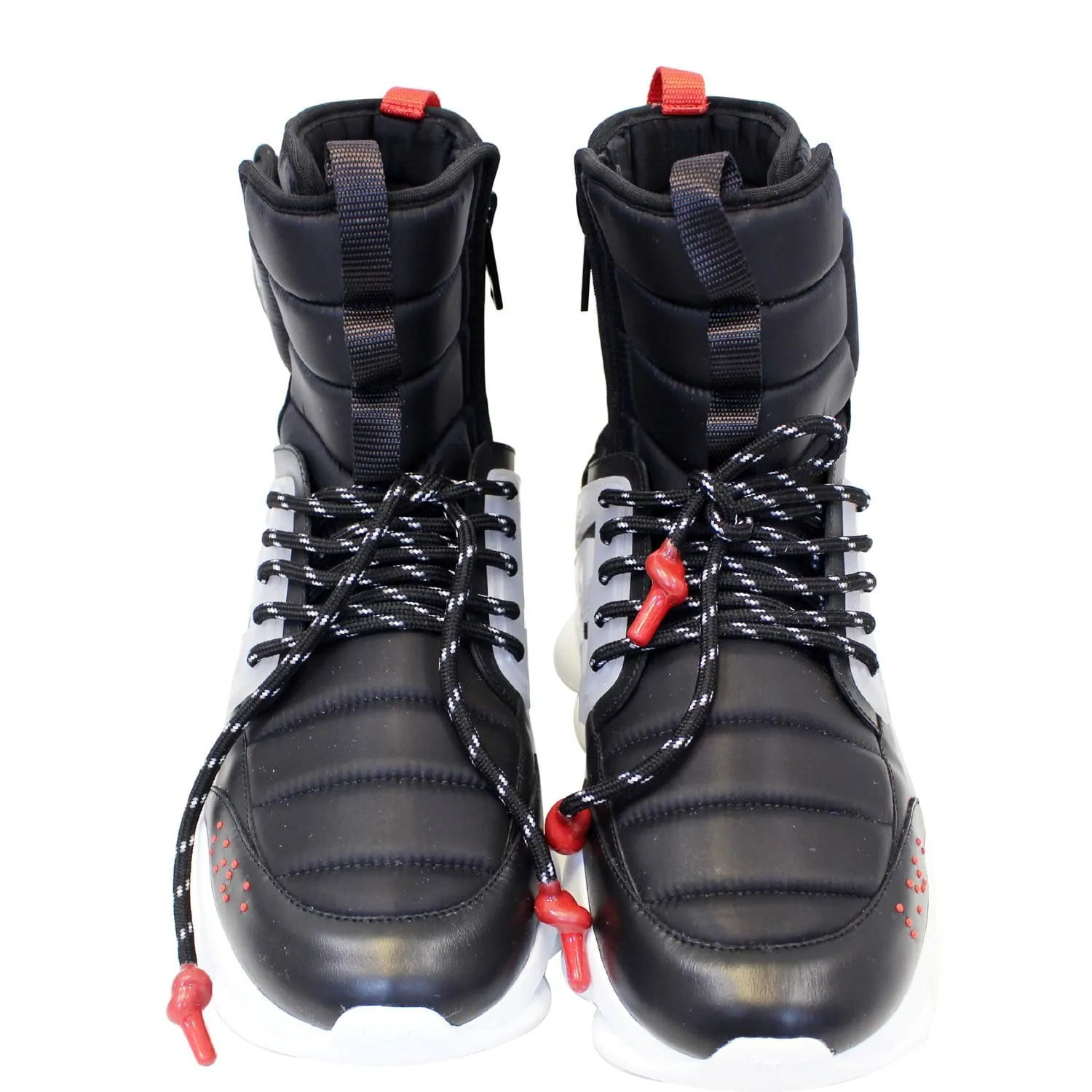 VERSACE Chain Reaction High Top Sneakers Size US 10