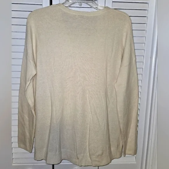 VINCE Women's XS V-neck Wool &amp; Cashmere Blend Sweater