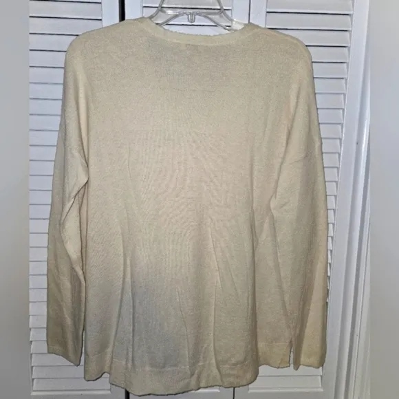 VINCE Women's XS V-neck Wool &amp; Cashmere Blend Sweater