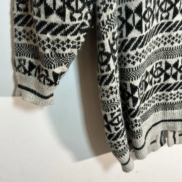 Vintage KENNINGTON Woman’s Wool Long Cardigan Large Oversized