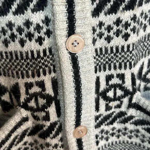 Vintage KENNINGTON Woman’s Wool Long Cardigan Large Oversized
