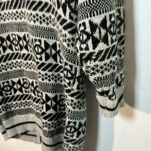 Vintage KENNINGTON Woman’s Wool Long Cardigan Large Oversized