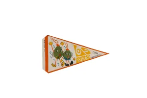 Vintage Los Cocos Varadero Cuba Felt Flag Pennant