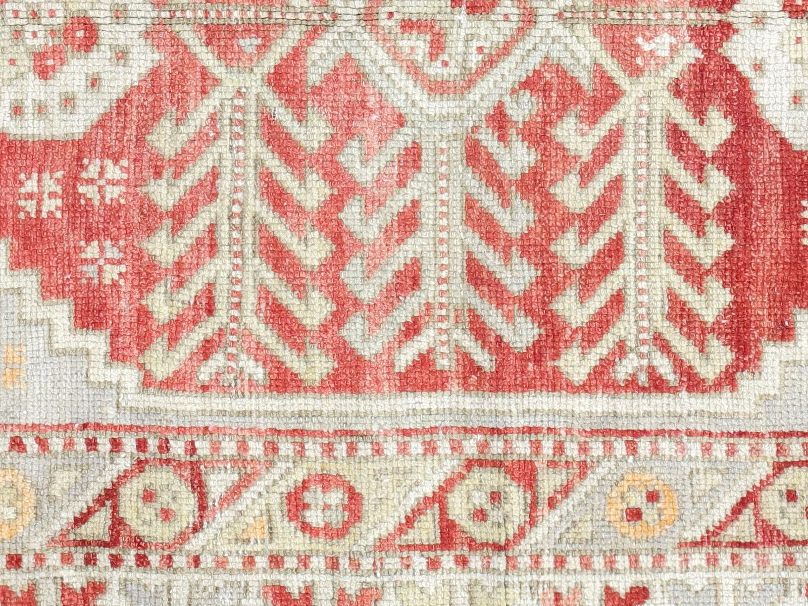 Vintage Turkish Oushak Rug - 3'5" x 4'10"