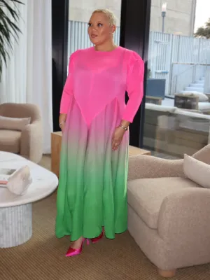Wendy (Pink Green Ombre)
