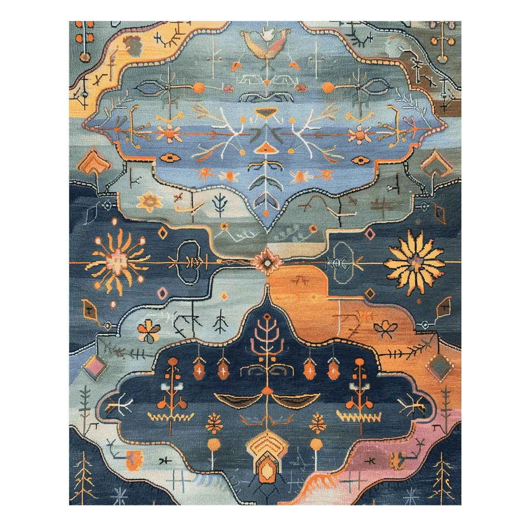 Wilderness Dreamscape Hand Knotted Rug