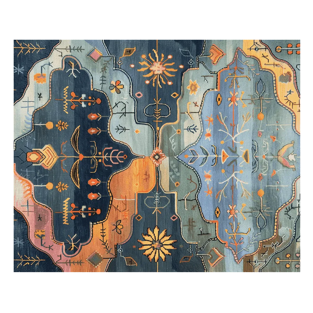 Wilderness Dreamscape Hand Knotted Rug