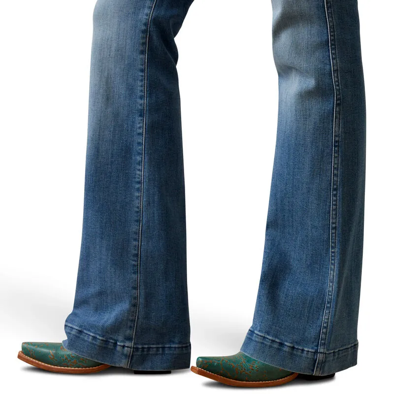 Women's Ariat Slim Trouser Noelle Wide Leg Jean