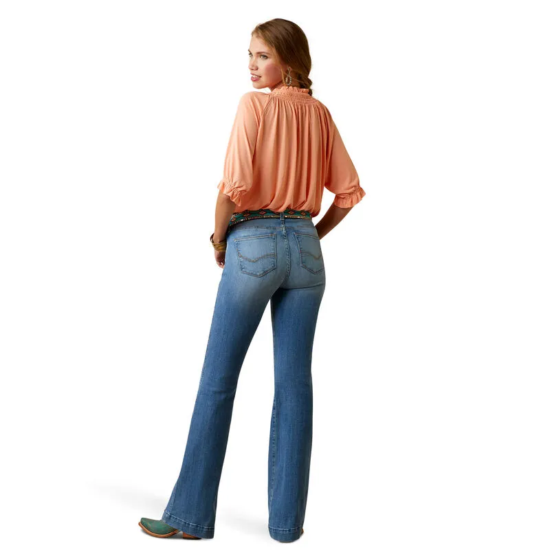 Women's Ariat Slim Trouser Noelle Wide Leg Jean