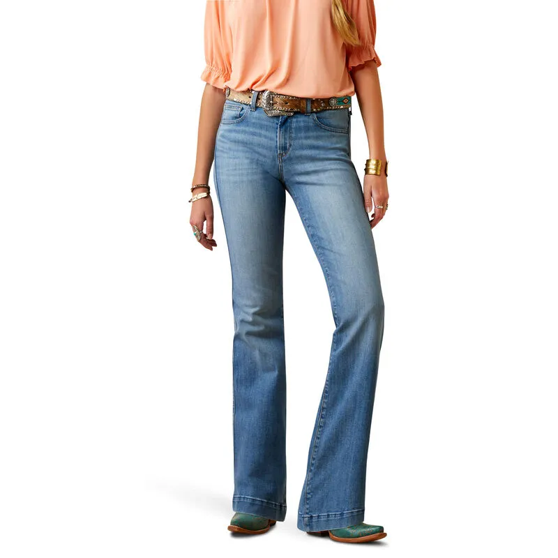 Women's Ariat Slim Trouser Noelle Wide Leg Jean