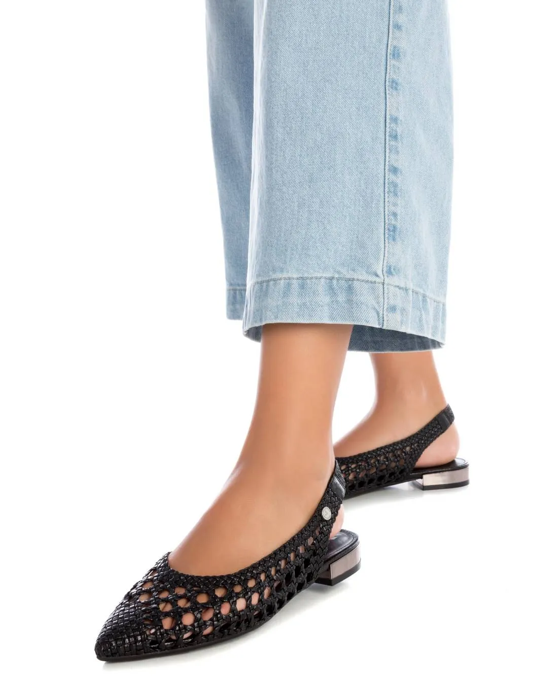 Women's ballerinas 142368 BLACK