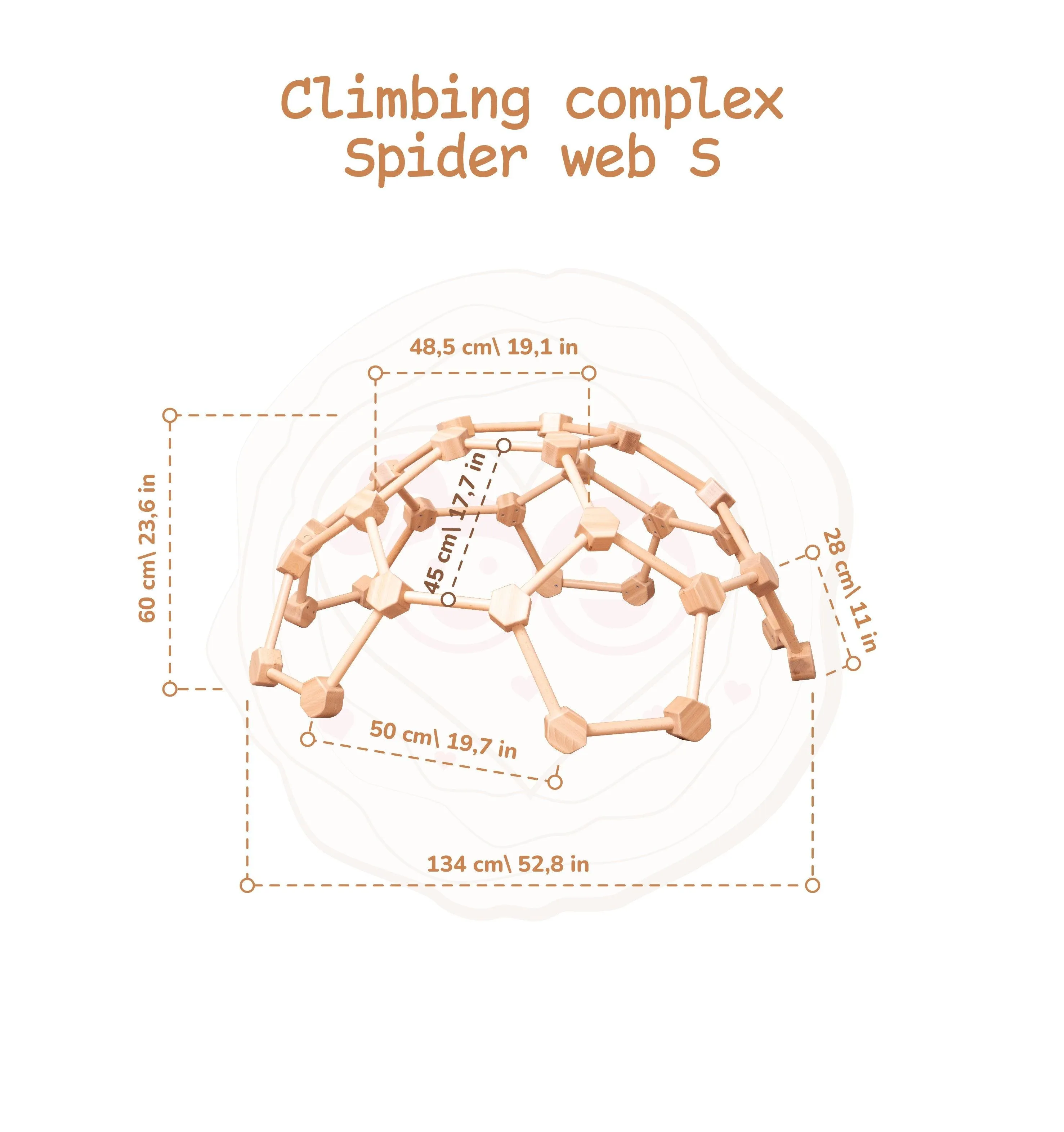 Wooden Climbing Dome