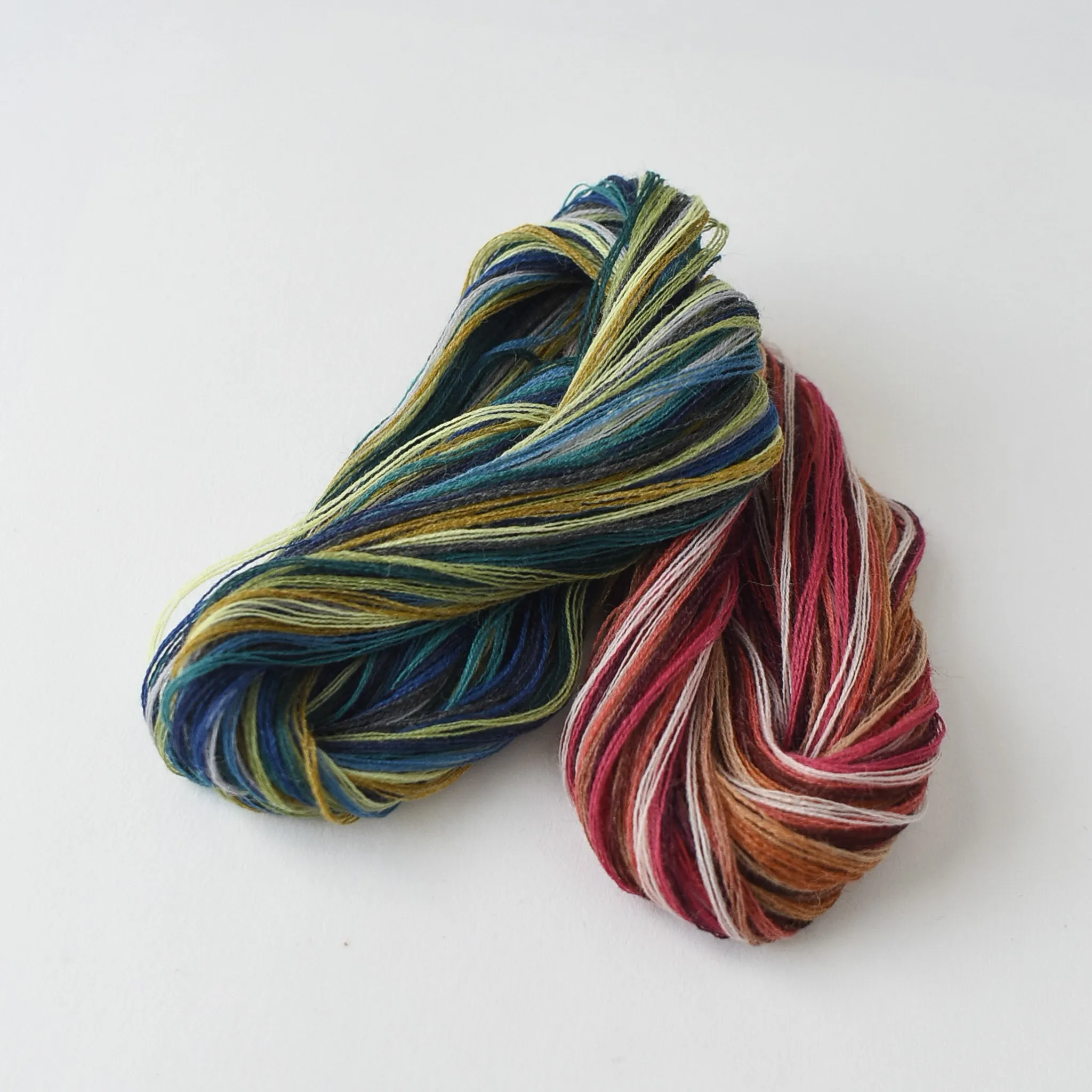 Wool Darning Thread Bundle - Warm