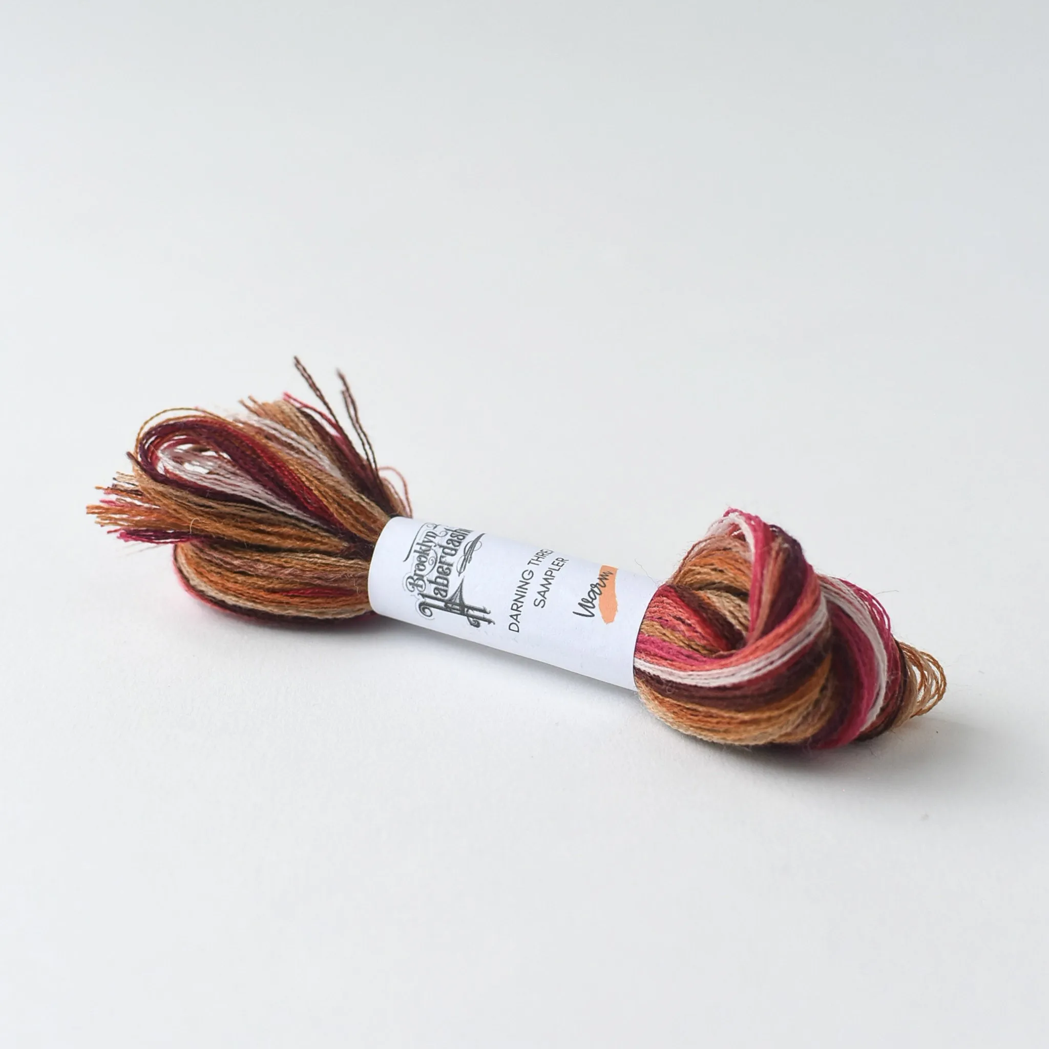 Wool Darning Thread Bundle - Warm