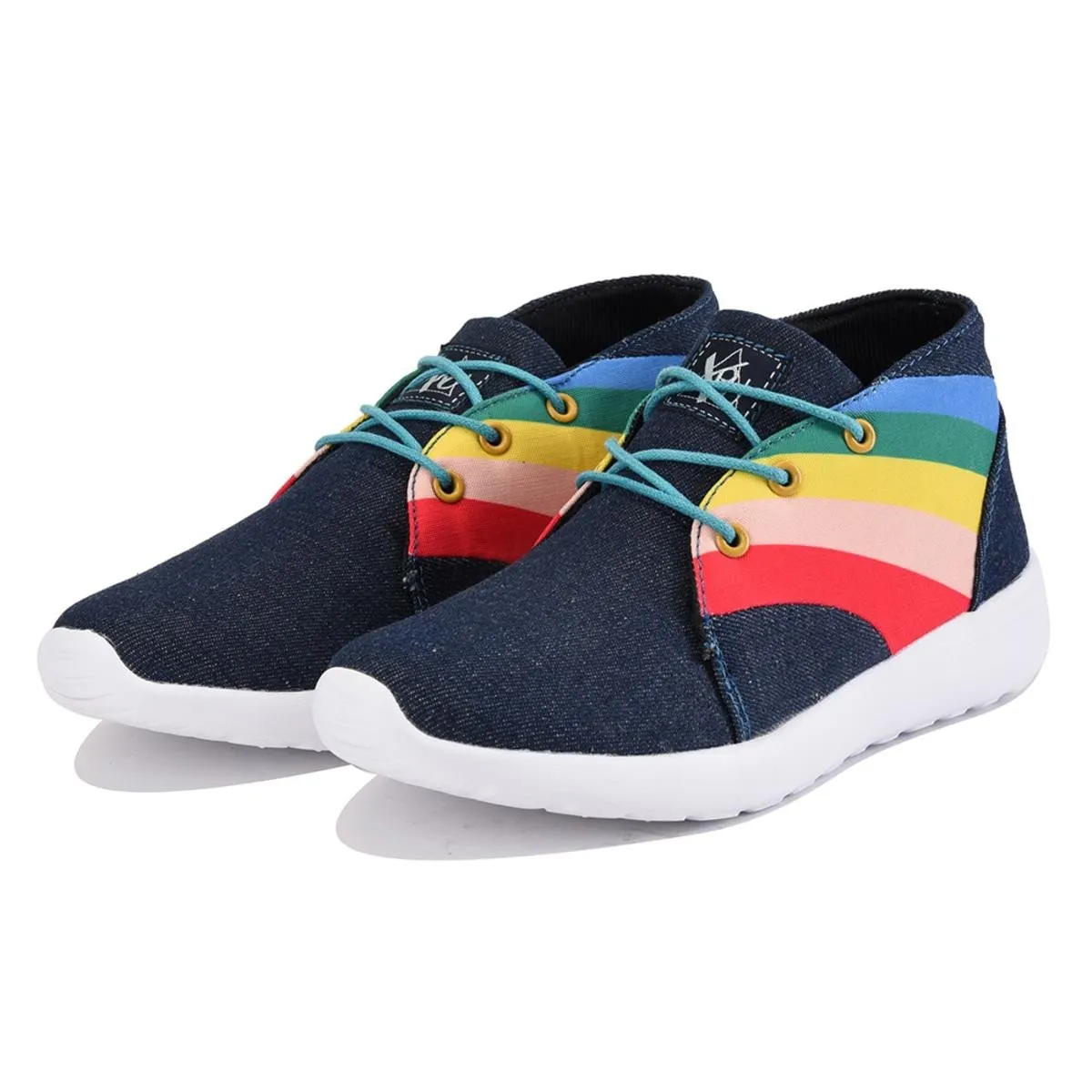 Y.R.U. for Women: Beem Hi Denim Sneaker