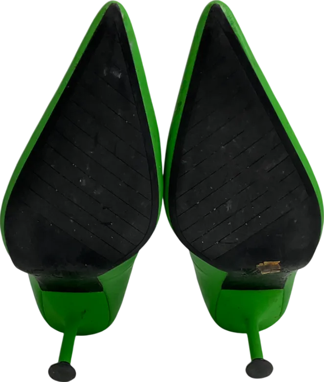 ZARA Emerald Green Heels UK 5 EU 38 👠